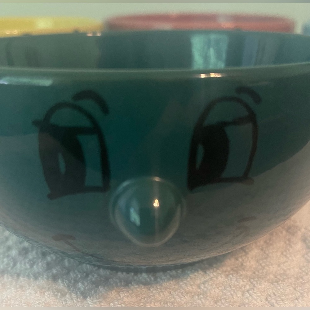 Colorful Ceramic Cereal Bowls - Picture 2 of 5
